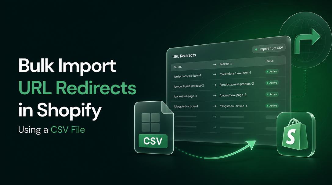 How to Bulk Import URL Redirects in Shopify Using a CSV File image