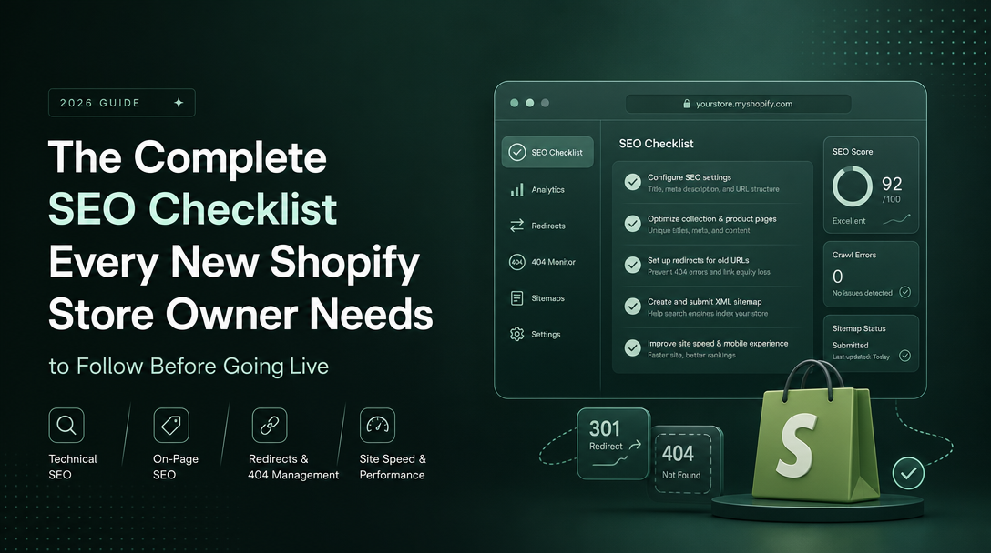 The Complete SEO Checklist Every New Shopify Store Owner Needs to Follow Before Going Live image