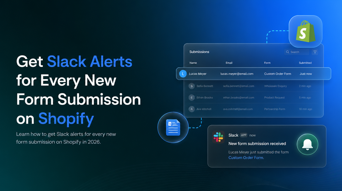 How to Get Slack Alerts for Every New Form Submission on Shopify image