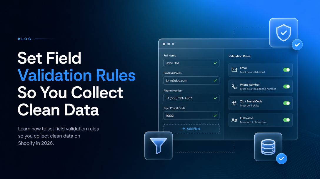 How to Set Field Validation Rules So You Collect Clean Data image