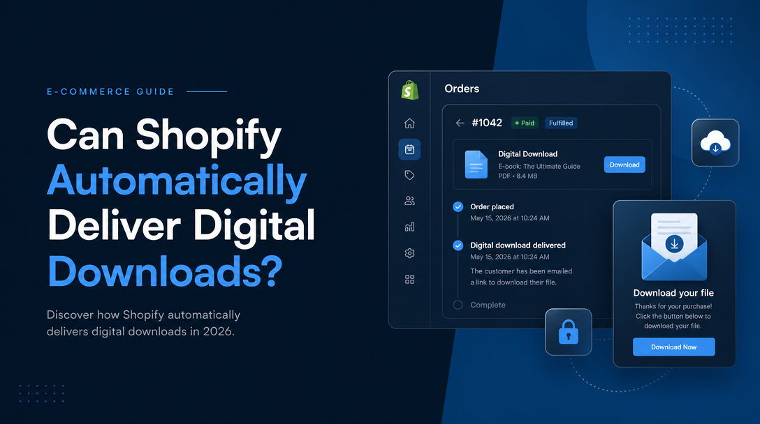 Can Shopify Automatically Deliver Digital Downloads? image