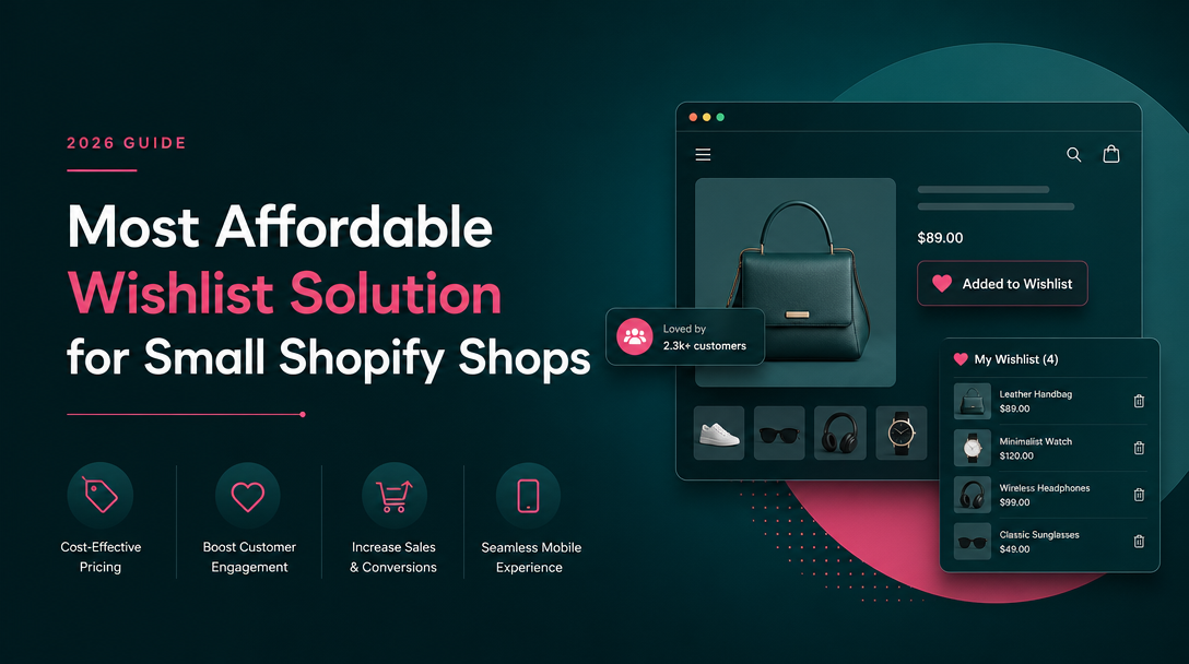 Most Affordable Wishlist Solution for Small Shopify Shops image