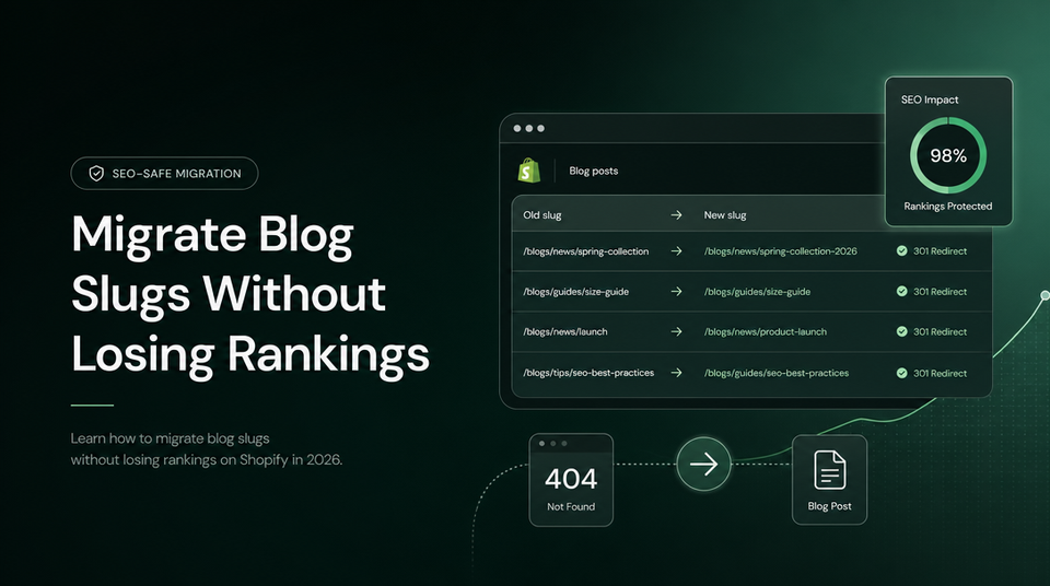 How to Migrate Blog Slugs Without Losing Rankings article illustration