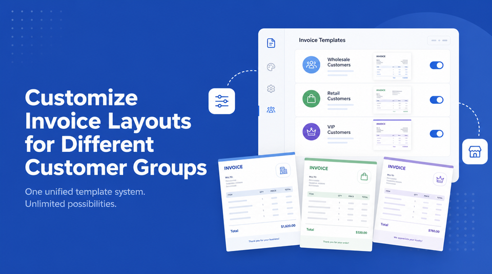 How to Customize Invoice Layouts for Different Customer Groups article illustration