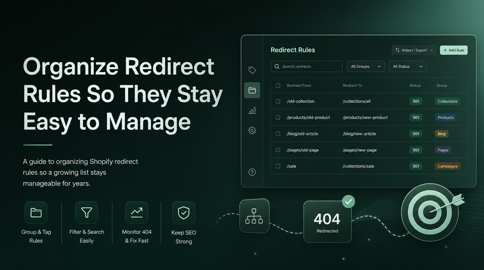 How to Organize Redirect Rules So They Stay Easy to Manage Over Time article illustration