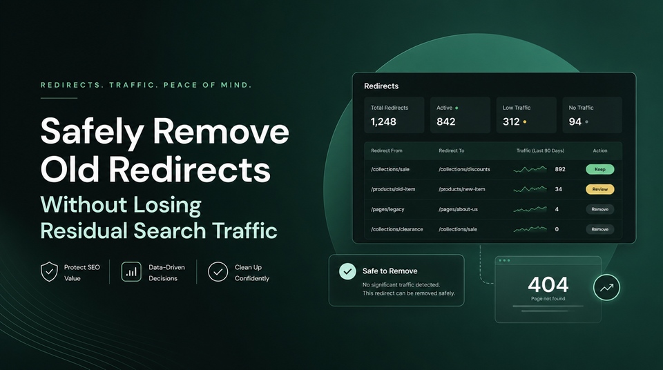How to Safely Remove Old Redirects Without Losing Residual Search Traffic article illustration