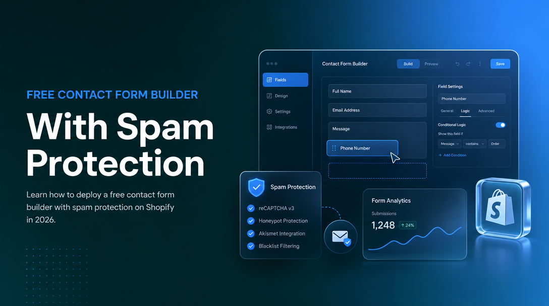 Free Contact Form Builder With Spam Protection image
