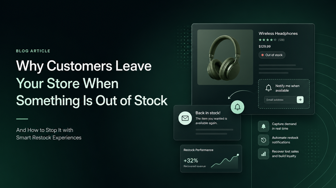 Why Customers Leave Your Store When Something Is Out of Stock and How to Stop It image