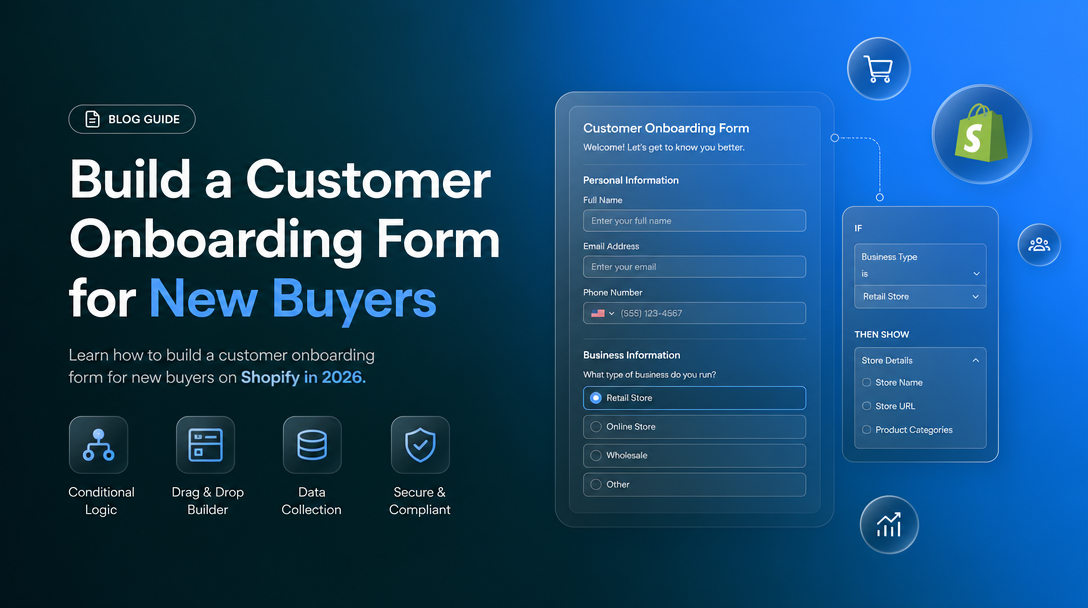 How to Build a Customer Onboarding Form for New Buyers image