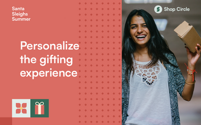 Personalize the gifting experience