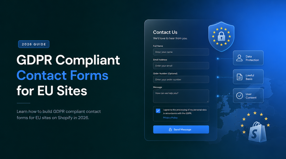 GDPR Compliant Contact Forms for EU Sites article illustration