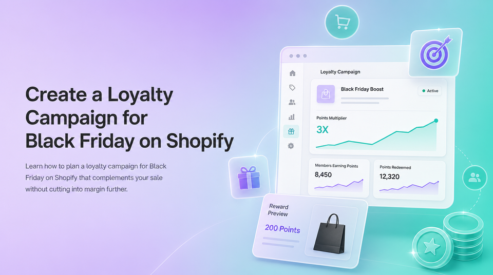 How to Create a Loyalty Campaign for Black Friday on Shopify article illustration