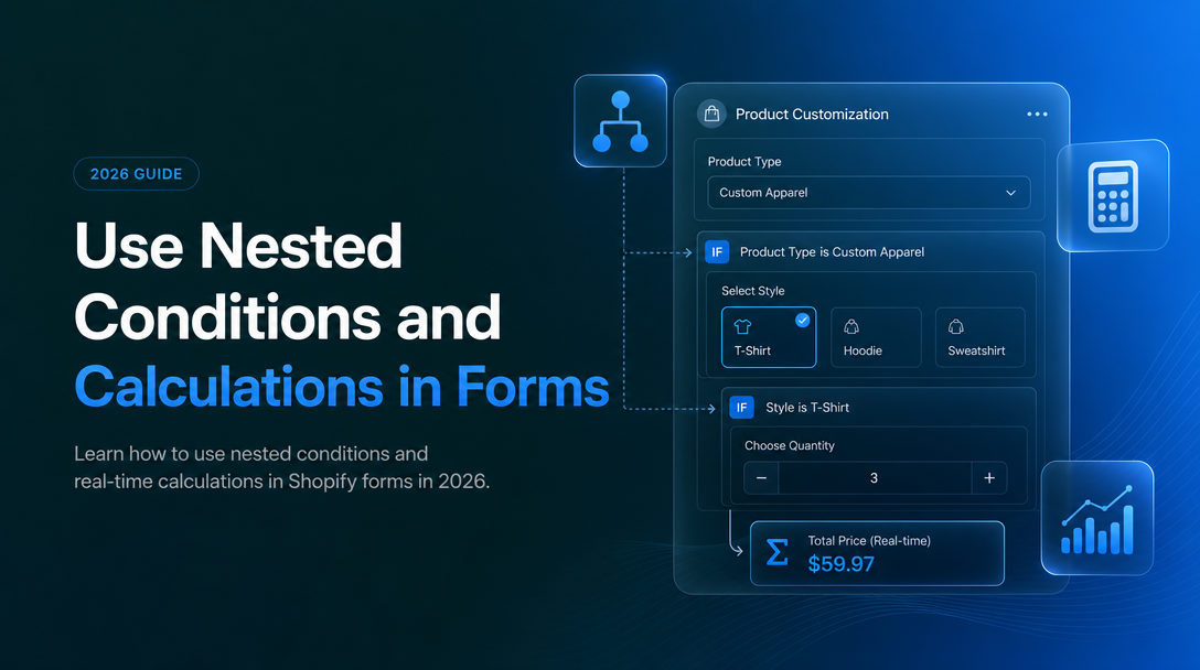 How to Use Nested Conditions and Calculations in Forms image