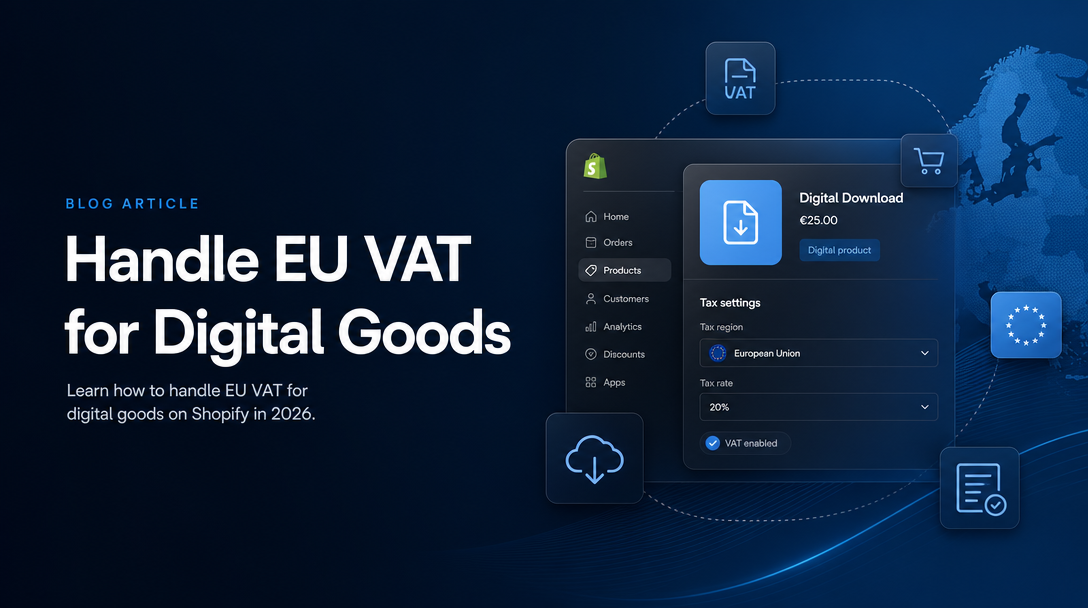 How to Handle EU VAT for Digital Goods image