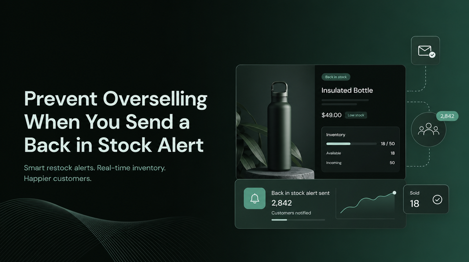 How to Prevent Overselling When You Send a Back in Stock Alert to a Big List article illustration