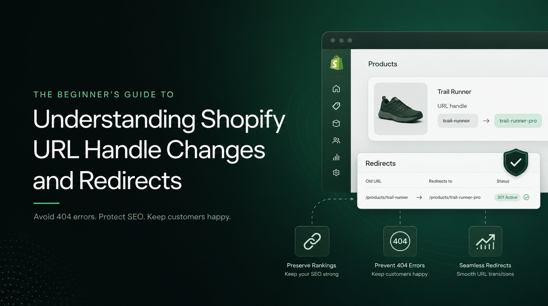 The Beginner's Guide to Understanding Shopify URL Handle Changes and Redirects image