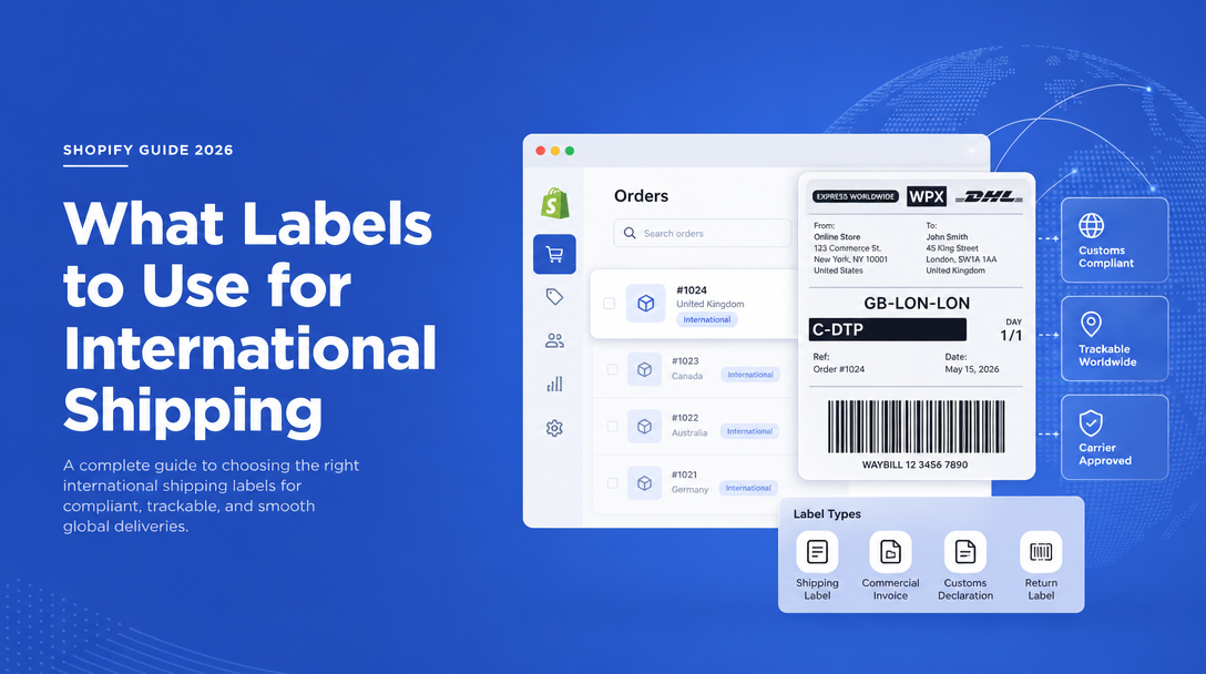What Labels to Use for International Shipping image
