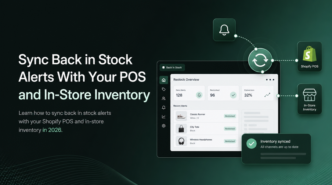 How to Sync Back in Stock Alerts With Your POS and In-Store Inventory image