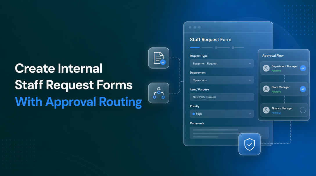 How to Create Internal Staff Request Forms With Approval Routing image
