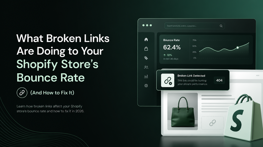 What Broken Links Are Doing to Your Shopify Store's Bounce Rate (And How to Fix It) image