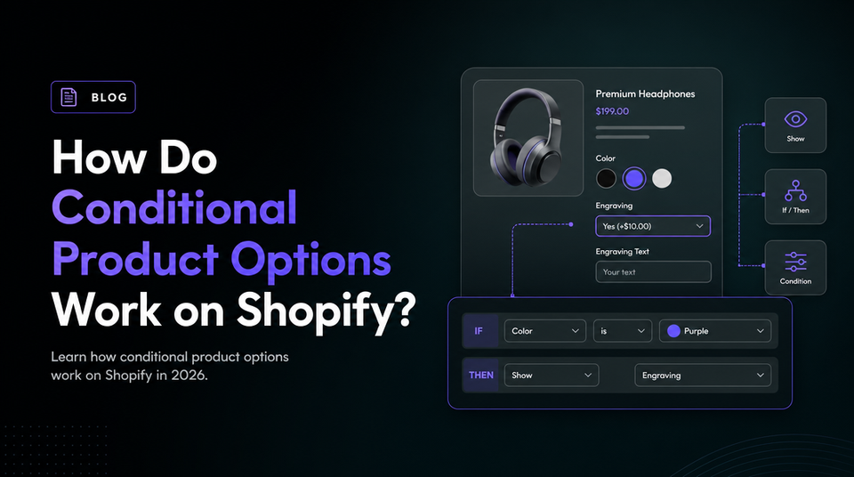 How Do Conditional Product Options Work on Shopify? article illustration