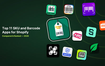 11 Best Shopify SKU and Barcode Apps in 2026 article illustration