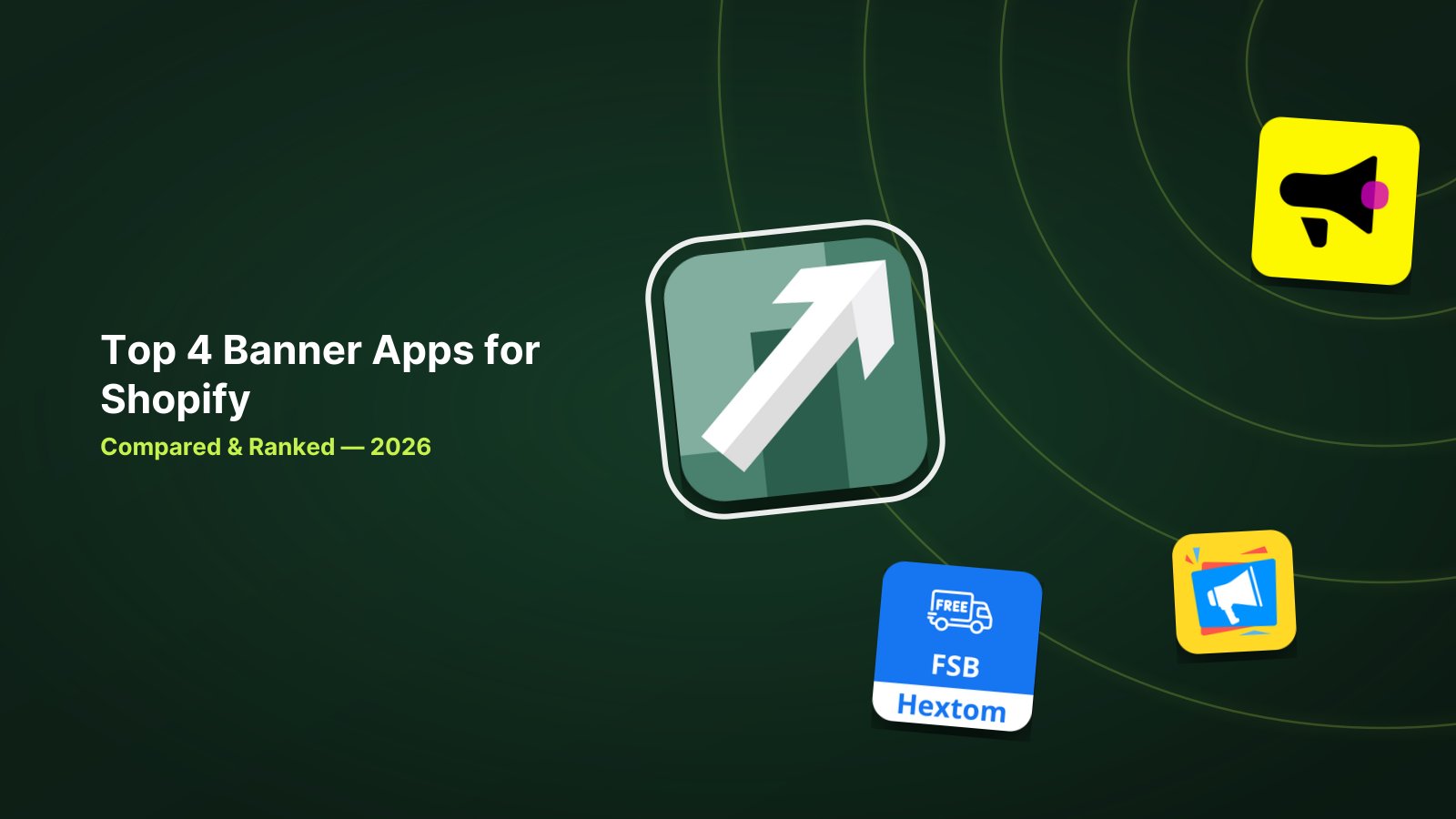 Top 4 Shopify Banner Apps Compared image