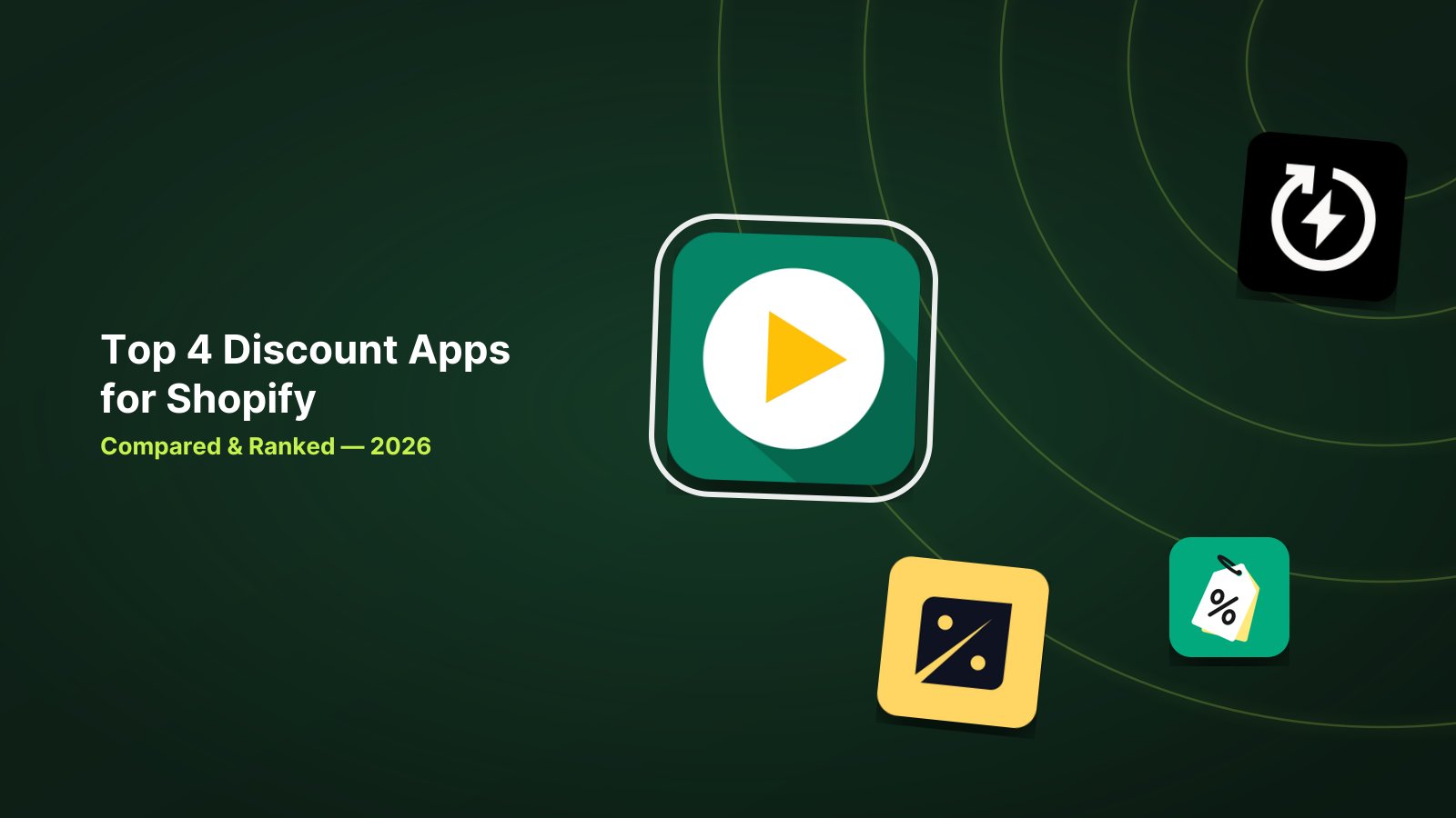 Top 4 Shopify Discount Apps Compared: Best Bulk Discount & Sale Tools for 2026 image