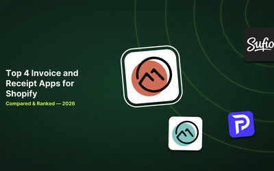 4 Best Shopify Invoice and Receipt Apps in 2026 article illustration