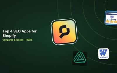 Top 4 Shopify SEO Apps Compared for 2026 article illustration