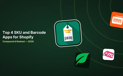 4 Best Shopify SKU and Barcode Apps in 2026 article illustration