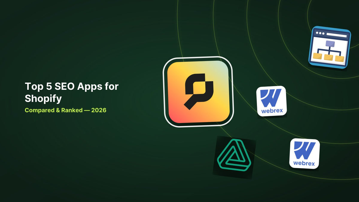 Top 5 Shopify SEO Apps Compared for 2026 image