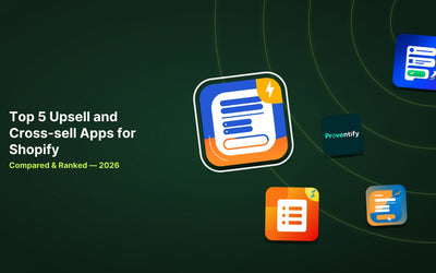 Top 5 Shopify Upsell and Cross-Sell Apps Compared in 2026 article illustration