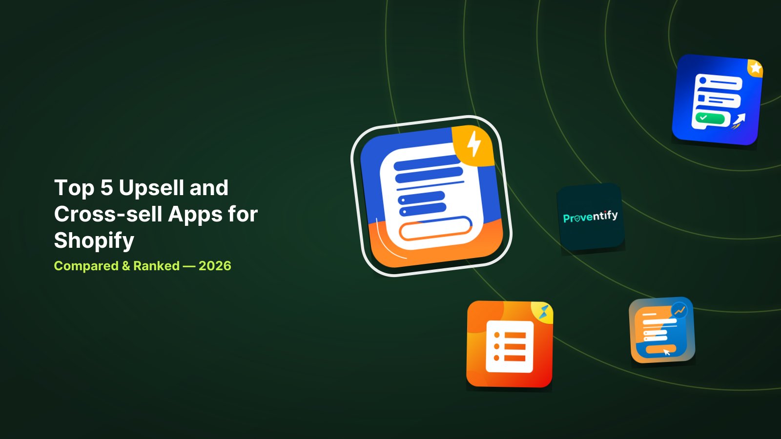 Top 5 Shopify Upsell and Cross-Sell Apps Compared in 2026 image