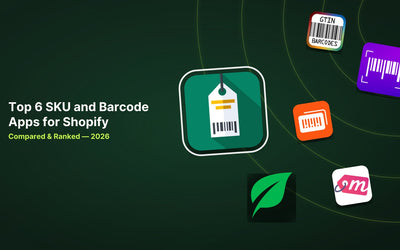 6 Best Shopify SKU and Barcode Apps in 2026 article illustration