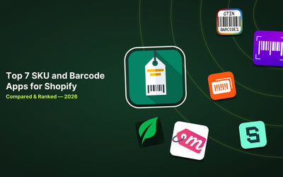 7 Best Shopify SKU and Barcode Apps in 2026 article illustration