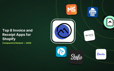 8 Best Shopify Invoice and Receipt Apps in 2026 article illustration