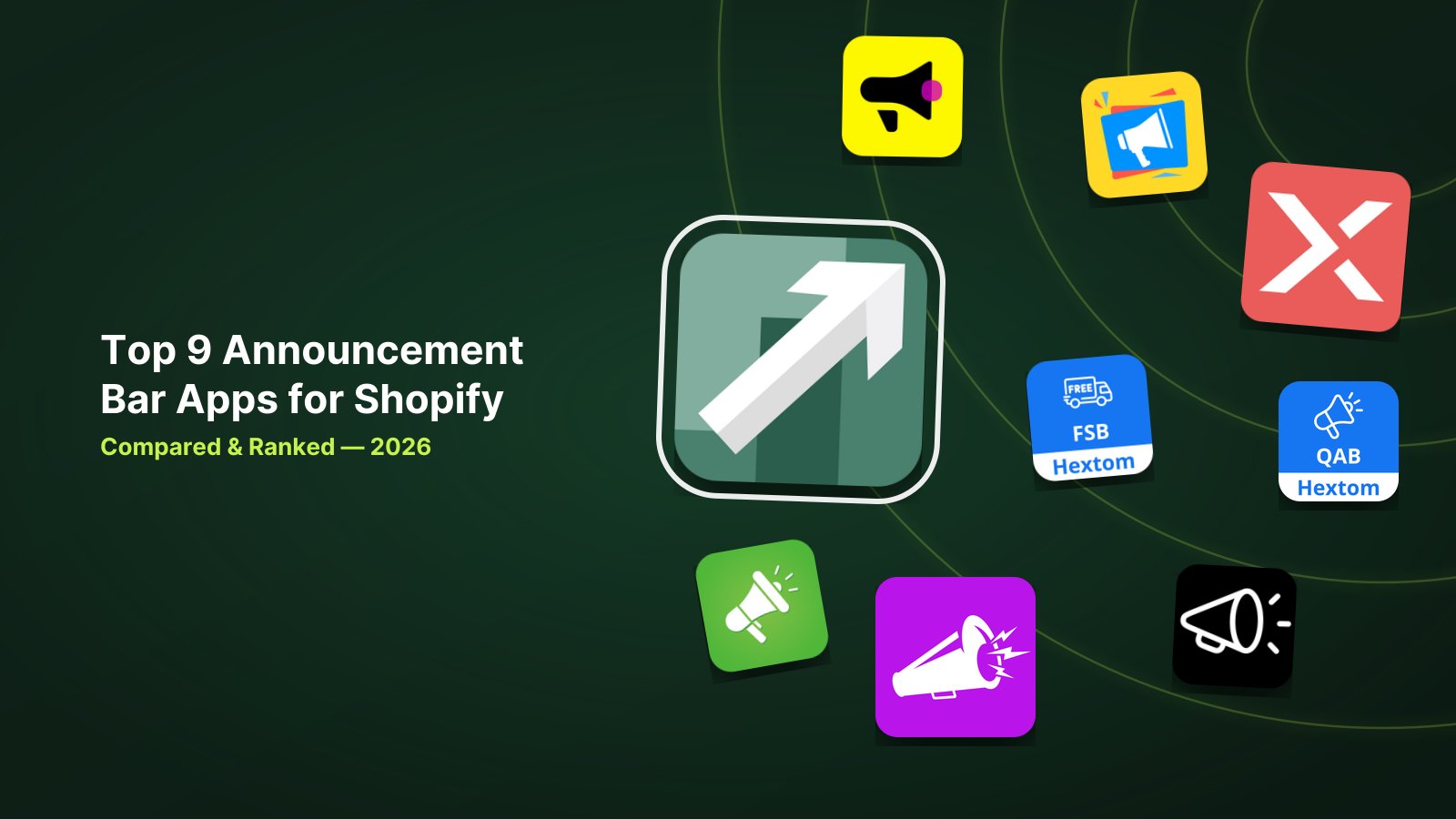9 Best Shopify Announcement Bar Apps in 2026 image