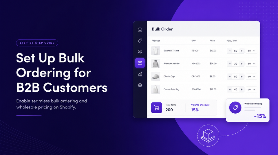 How to Set Up Bulk Ordering for B2B Customers article illustration