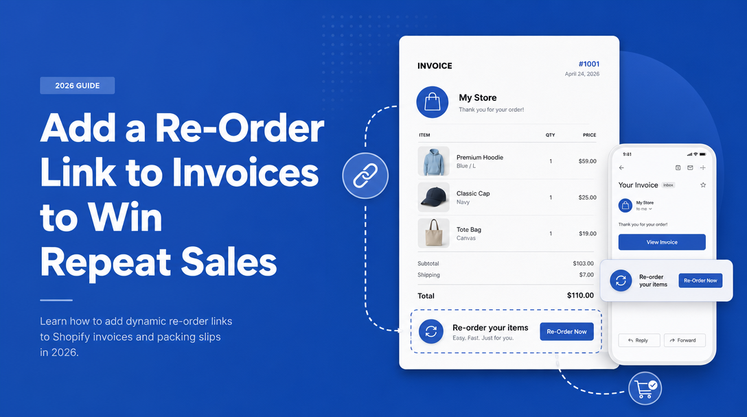 How to Add a Re-Order Link to Invoices to Win Repeat Sales image