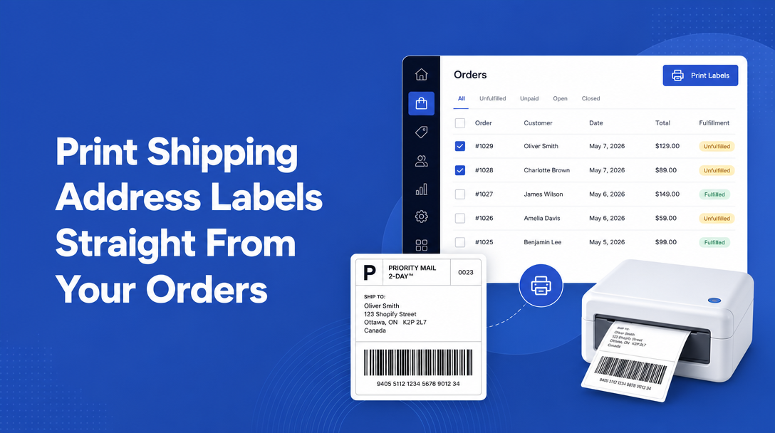 How to Print Shipping Address Labels Straight From Your Orders image