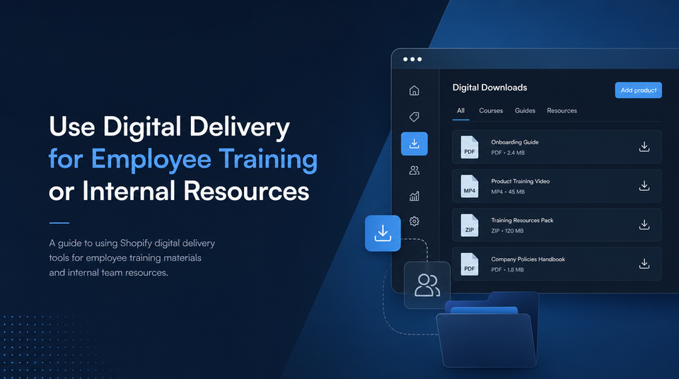 How to Use Digital Delivery for Employee Training or Internal Resources article illustration