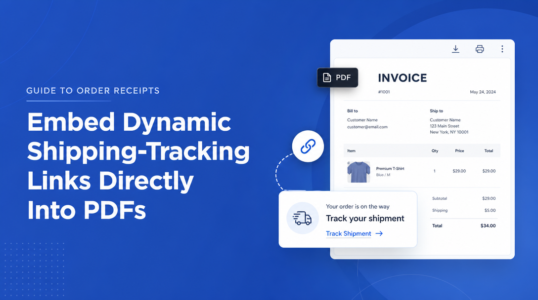 How to Embed Dynamic Shipping-Tracking Links Directly Into PDFs image
