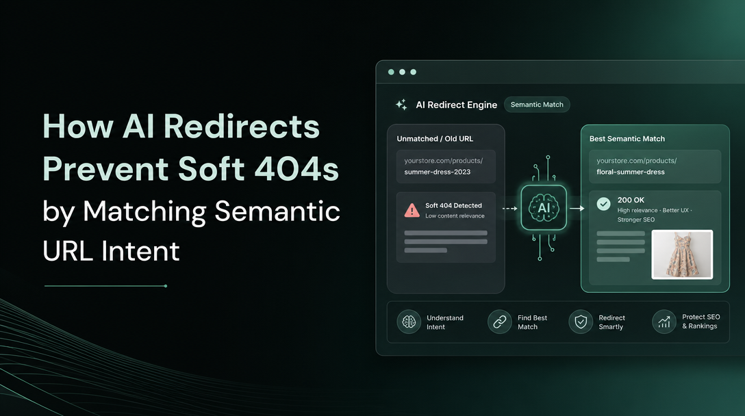 How AI Redirects Prevent Soft 404s by Matching Semantic URL Intent image