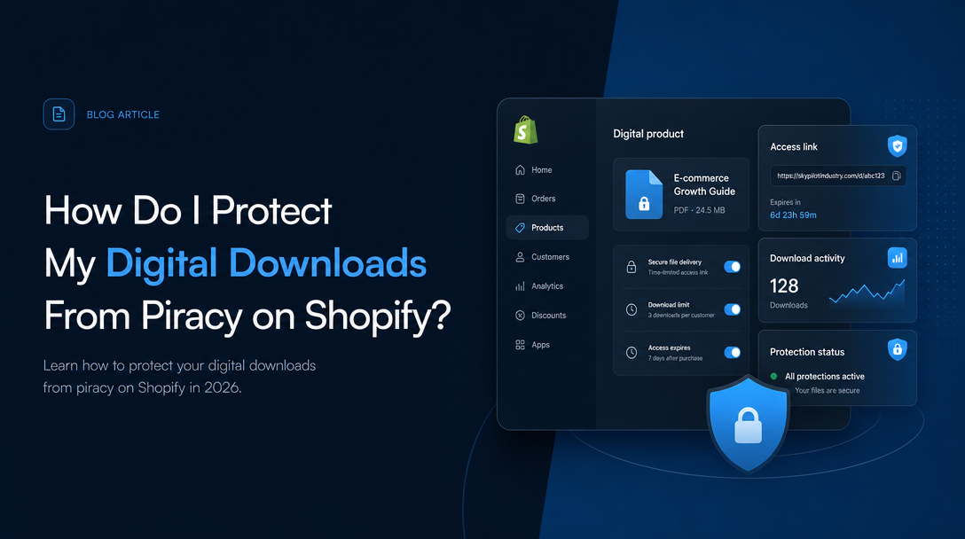 How Do I Protect My Digital Downloads From Piracy on Shopify? image