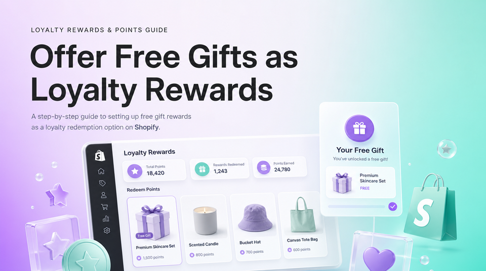 How to Offer Free Gifts as Loyalty Rewards on Shopify article illustration