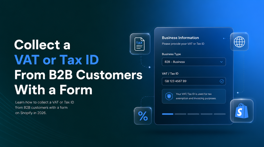 How to Collect a VAT or Tax ID From B2B Customers With a Form image