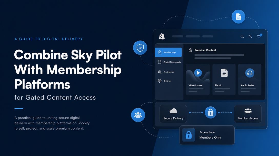 How to Integrate Sky Pilot With Membership Platforms for Gated Content image