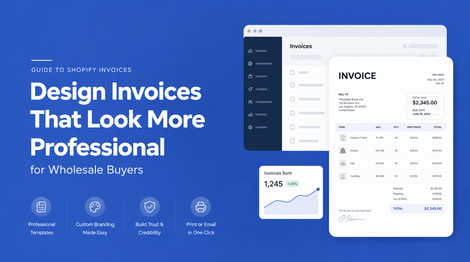 How to Design Invoices That Look More Professional for Wholesale Buyers article illustration