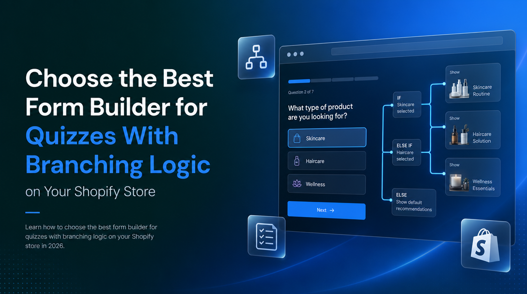 How to Choose the Best Form Builder for Quizzes With Branching Logic on Your Shopify Store image
